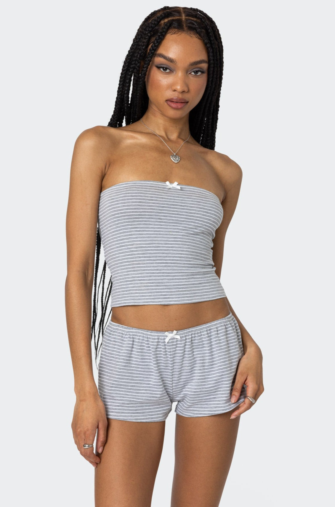 GRAY AND WHITE