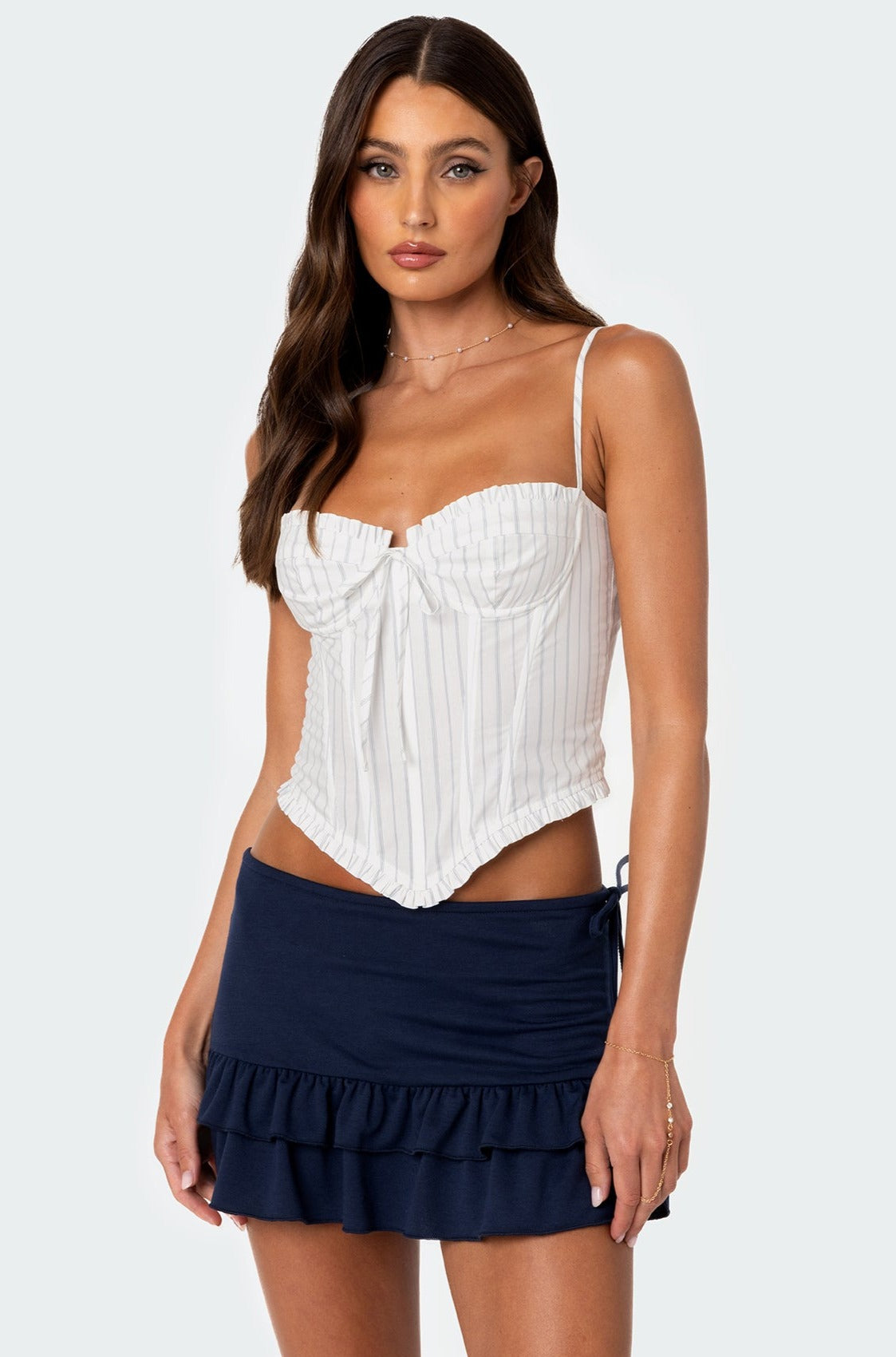 WHITE AND BLUE