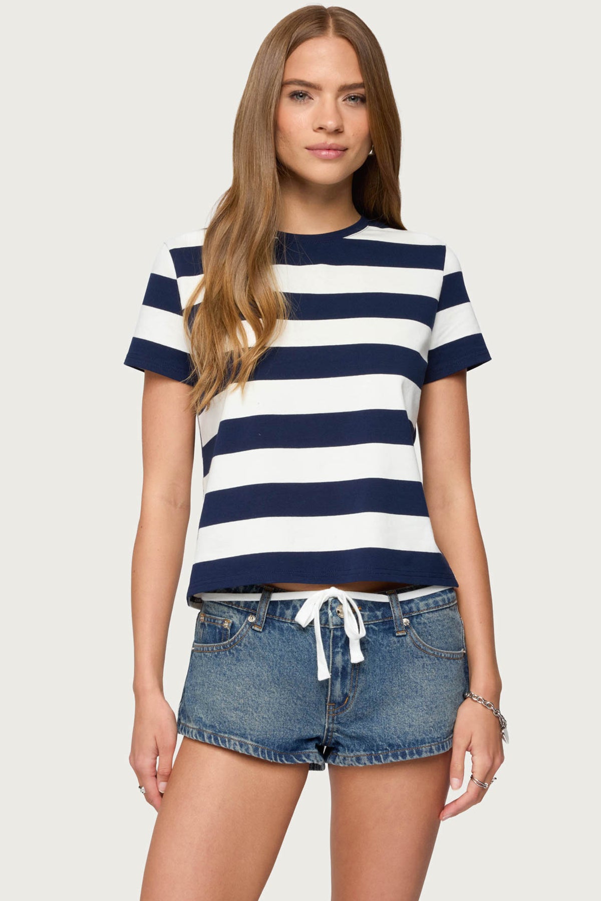 NAVY AND WHITE