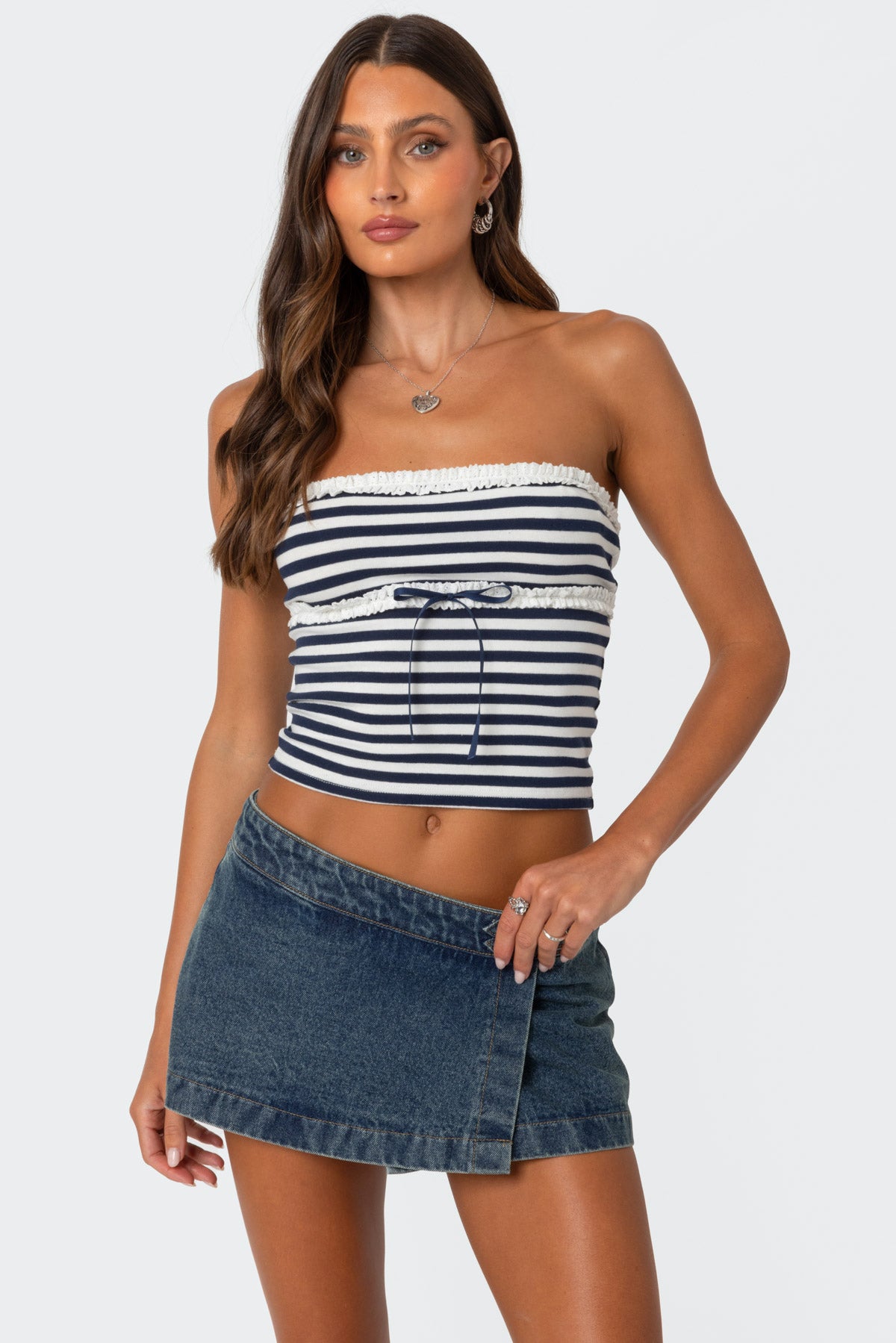 NAVY AND WHITE