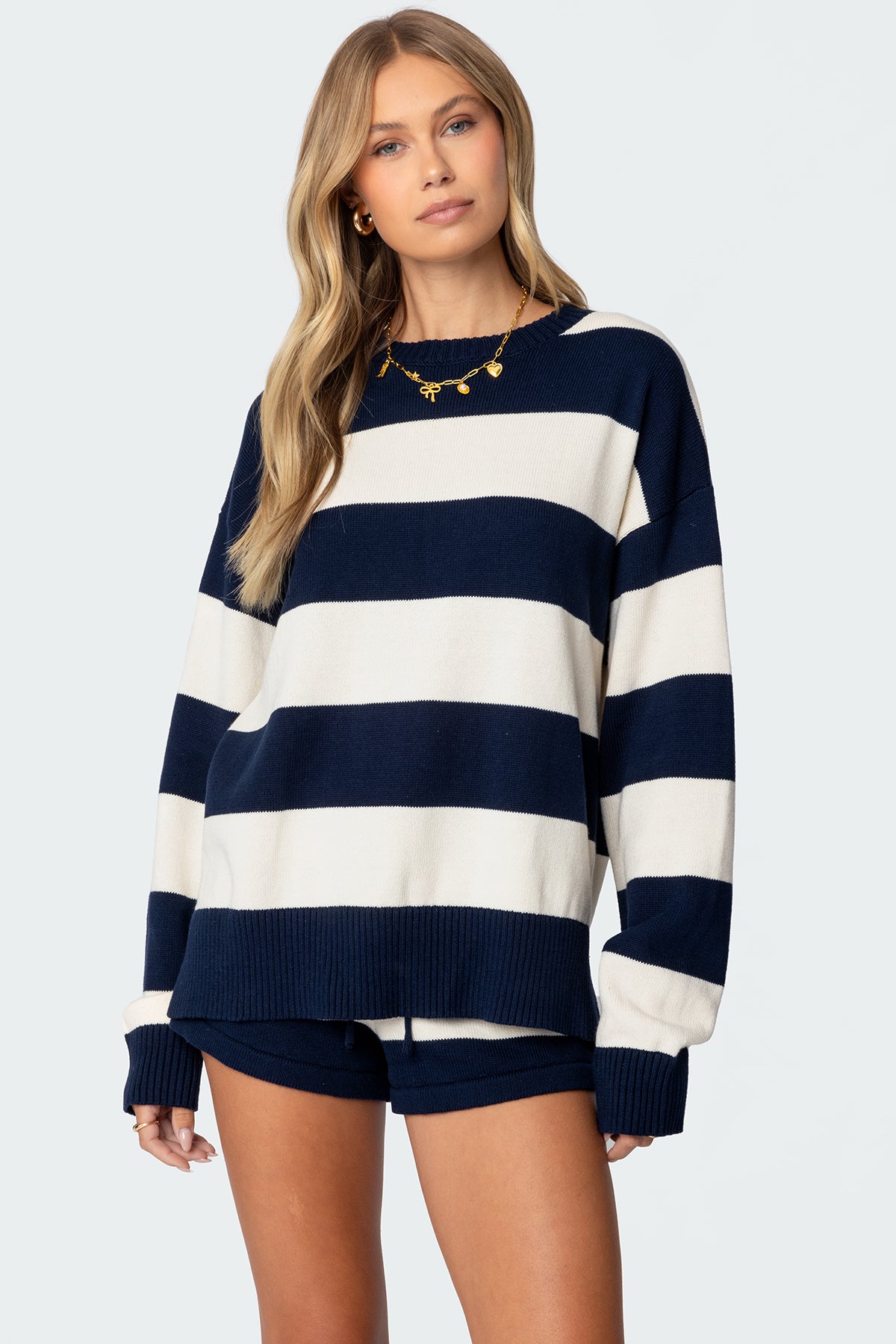 NAVY AND CREAM