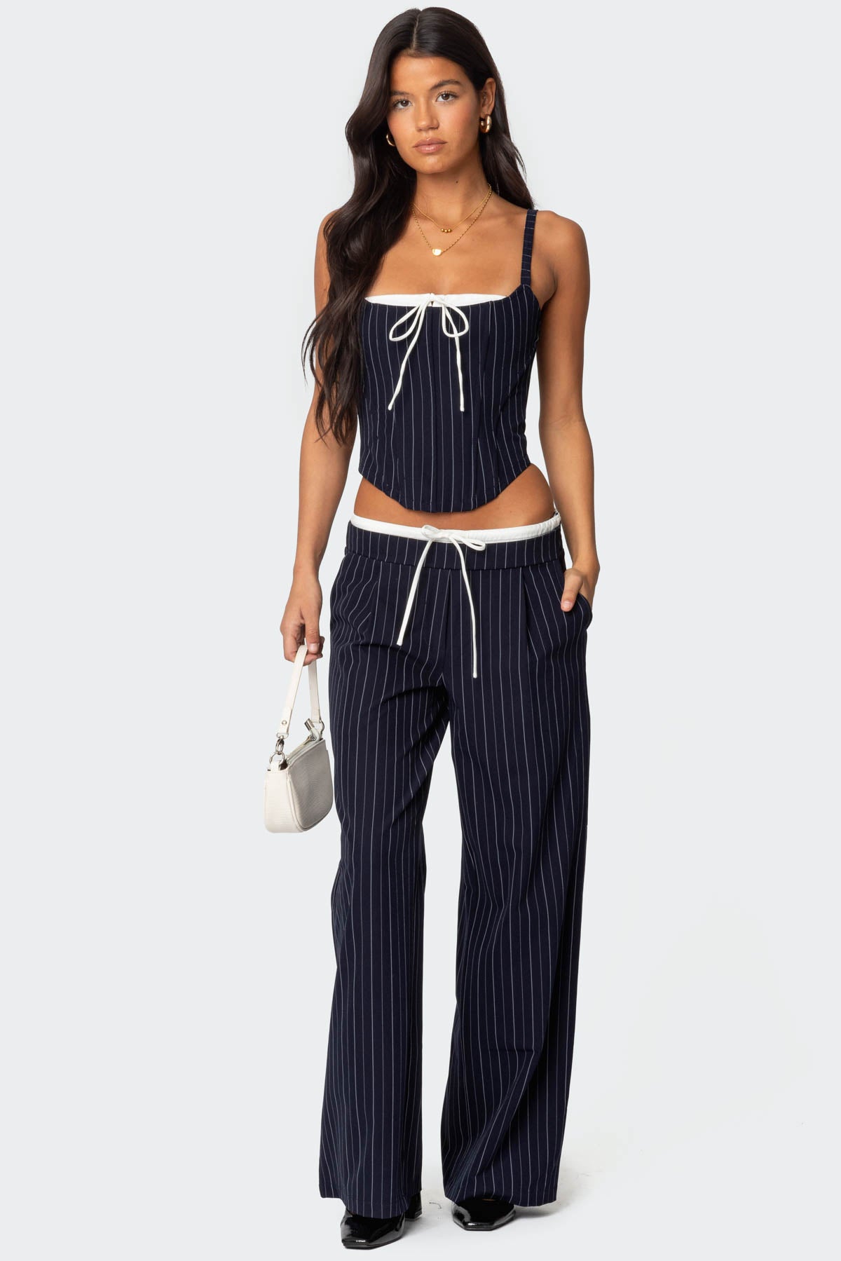 NAVY AND WHITE