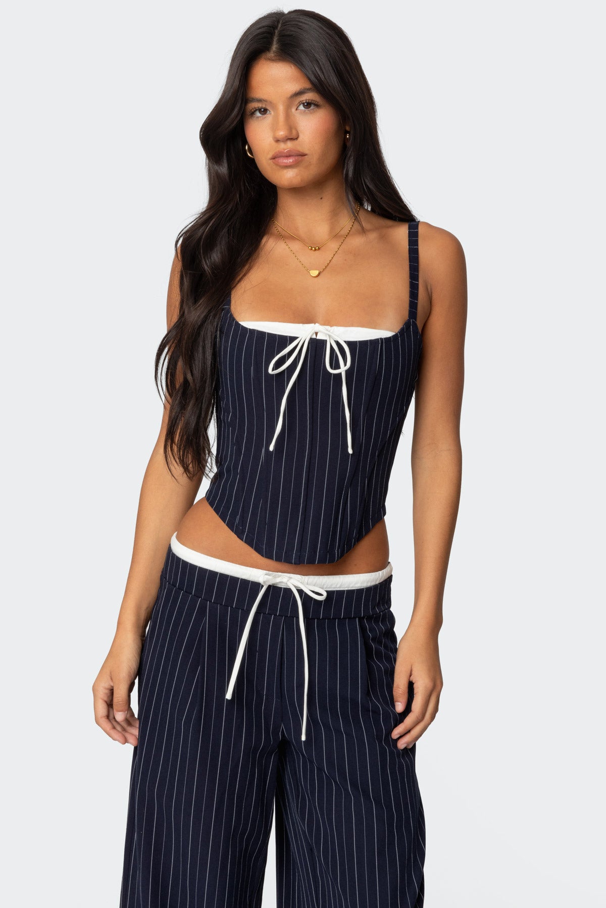 NAVY AND WHITE